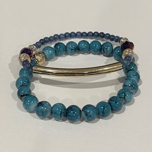 Plunder Blue Bracelet Set